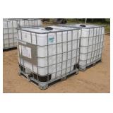 (2) Poly Tanks In Cages