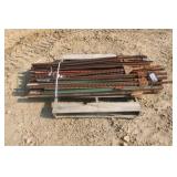 Pallet Of Approx. (50) 62'-6' Fence T-Posts