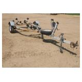 55'' x 17'8' Lil Rider Single Axle Boat Trailer