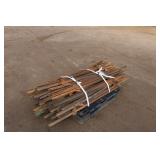 Pallet Of Various Lengths T-Post And U Posts