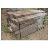 Bundle Of Guardrail Posts 6''x8''x6' Long