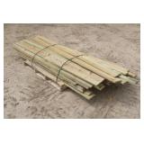 Pallet Of Green Treat Lumber