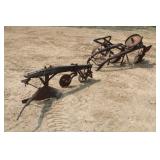(2) Vintage Plows