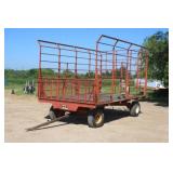 H&S Hay Wagon On Minnesota Jumbo 10 Running Gear