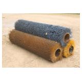 (3) 90' Sweeper Brush Cores