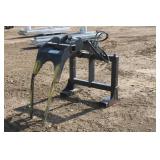 Stout Skid Steer Grapple Attach. For Pallet Forks