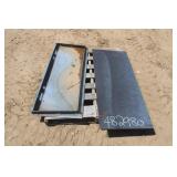 (2) Universal Skid Steer Plates