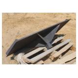 Skid Steer 2' Hitch Receiver Approx. 10'
