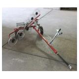 Garden Tractor Wheel Lawn Rake