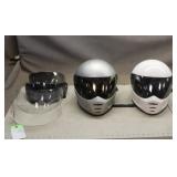 (2) Helmets & Spare Visors