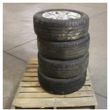 (4) Cooper Tires 235/55R17 w/ Rims