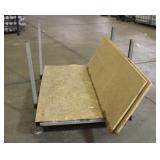 72' x 42' Rolling Cart W/ (2) 78' x 25' Boards
