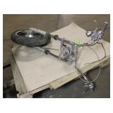 Harley Davidson Custom Chopper Motorcycle Front En