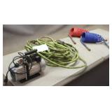 (3) Air Hoses & Vacuum Pump