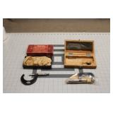 Starrett Micrometer W/ Mitutoyo Micrometer
