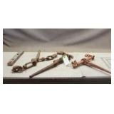 (3) Chain Binders & Tractor Draw Bar