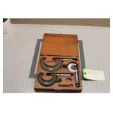 Craftsman Micrometer Set In Lufkin Box