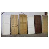 (6) Solid Core Wooden Doors