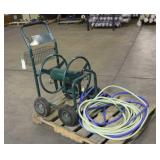 Hose Reel W/ Garden Hose