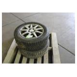 (2) Sumitomo 235/55R17 Snow Tires w/ Rims