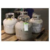 (4) Full 20lb. Propane Cylinders
