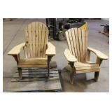 (2) Adirondack Chairs