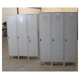 (2) 18' x 54' x 78' 3-Door Locker Bays