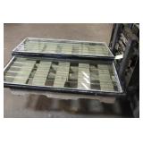 (2) Jalousie Windows (Approx 48.75' X 23')