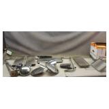 Assorted Truck Mirrors & Support Brackets