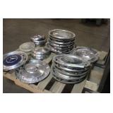 Assortment of Vintage Hub Caps