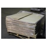 Pallet Of 4' x 2' Heavy Duty Wood Panels