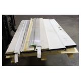 (2) Solid Core Doors And Frame Pieces