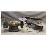 Ryobi Scroll Saw W/ Baldor Bench Grinder