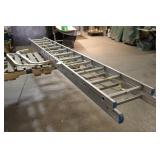 24' Aluminum Keller Extension Ladder W/ Braces