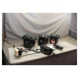 Minn-Kota Trolling Motor & (3) Battery Boxes