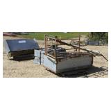 Metal Nest Box, Hog Feeder, Hog Crate & Portable H