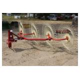 3-Point 4-Wheel Hay Rake
