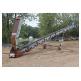 48' Stan-Hoist Grain Elevator W/ Drag Hopper