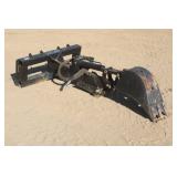 Titan Hydraulic Front-Hoe Skid Steer Attachment