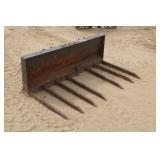 60' 3-Pt. Manure Bucket