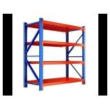 HEAVY DUTY METAL STORAGE SHELVES-ASSEMBLY REQUIRED
