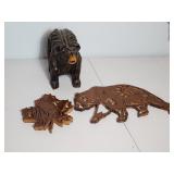 Bear Wood Carved Decor Bear Wood Carved Decor