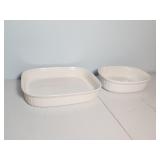 2 Corning Ware Dishes 2 Corning Ware Dishes