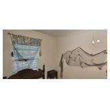Fish net decore, including valance Fish net decore, including valance