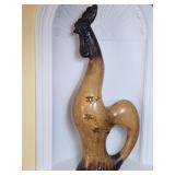 Ceramic Rooster Statue Ceramic Rooster Statue