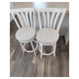 2 Bar Chairs 39×16×18Set to Floor 25.5 2 Bar Chairs 39×16×18Set to Floor 25.5