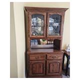 China Cabinet 2pc Does not Include Contents of China Cabinet 2pc Does not Include Contents of