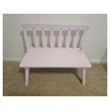 Child/Doll Bench22hx26Lx12w Child/Doll Bench22hx26Lx12w
