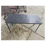 Cosco Black 4 ft folding table Cosco Black 4 ft folding table