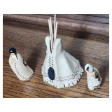 Native American-themed Nativity set Native American-themed Nativity set